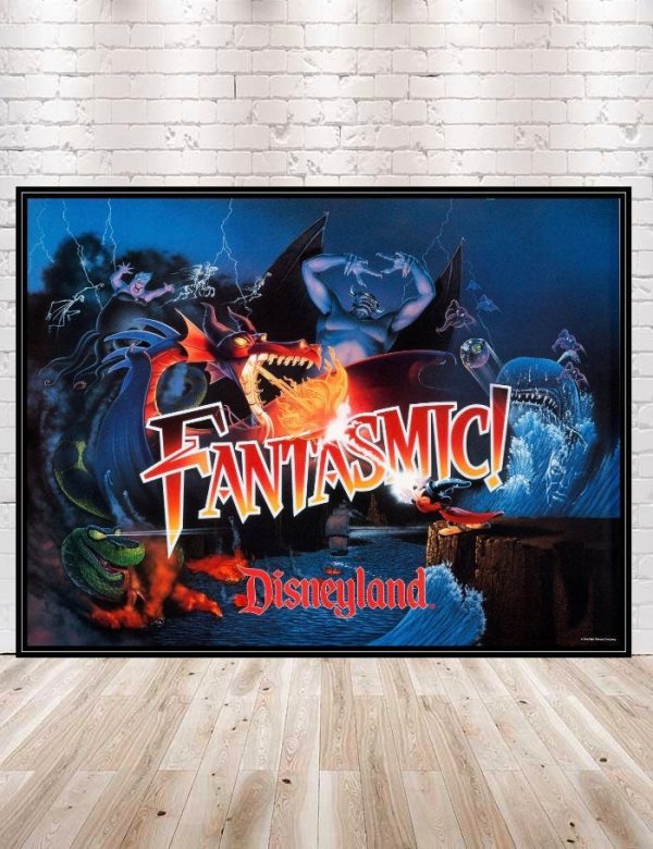 Fantasmic Poster Disney Hollywood Studios Attraction Poster Online