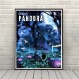 Pandora Poster Disney Attraction Poster Avatar Flight of Passage Poster Animal Kingdom Escape to Pandora Poster Travel Poster Hot on Sale