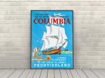 Columbia Frontierland Poster Disney World Poster Vintage Disney Attraction Poster Online Sale