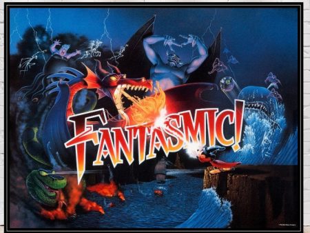 Fantasmic Poster Vintage Disney Poster Hollywood Studios Poster Vintage Disney World Poster Disney Attraction Poster Disneyland Mickey Mouse For Sale