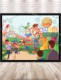 Toy Story Land POSTER Disney Attraction Poster Slinky Dog Dash Poster Hollywood Studios Poster Disney World Poster Disneyland Poster Nursery Online now