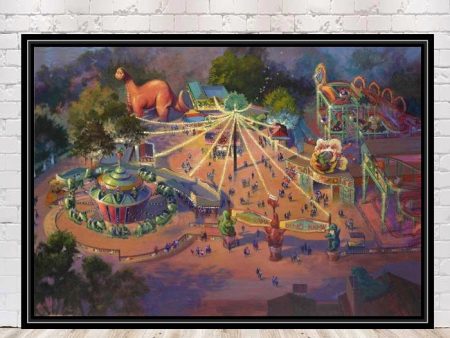 Dinoland Poster Animal Kingdom Poster Vintage Disney Poster Disney D23 Poster Disney World Poster Disneyland Disney Concept Art Poster For Sale