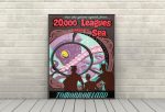 20,000 Leagues Under the Sea Poster Submarine Voyage Poster Tomorrowland Poster Vintage Disney Poster Fashion