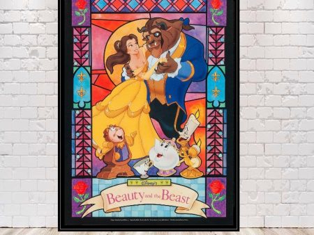 Beauty and the Beast Poster Wall e Disney Movie Poster Vintage Disney Attraction Poster Disneyland Posters Walt Disney World Poster Wall Art Nursery Online Hot Sale