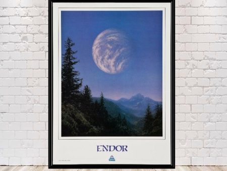 Endor Poster Vintage Star tours Poster Sizes 8x10 11x14 13x19 16x20 18x24 Hollywood Studios Poster Star Wars Poster Vintage Disney Poster Online now