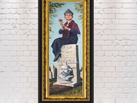 Haunted Mansion Stretching Room Poster Gravestone Disney Attraction Poster Haunted Mansion Poster Vintage Disney Poster Classic Disneyland Sale