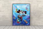 Mickey and Minnies Runaway Railway Poster Hollywood Studios Poster Disney World Poster Vintage Disney Poster Attraction Poster Disneyland For Discount