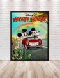 Mickey and Minnies Runaway Railway Poster Mickey Mouse Poster 8x10, 11x14, 13x19, 16x20 18x24 Hollywood Studios Poster Vintage Disney Poster Supply