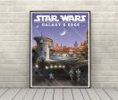 Star Wars Galaxy s Edge Poster Disney Attraction Poster Black Spire Outpost Online Hot Sale