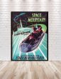 Space Mountain Poster Vintage Disney Poster Disney Attraction Poster Tomorrowland Poster Magic Kingdom Posters Walt Disney World Wall Art Sale