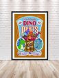 Toy Story Mania POSTER Dino Darts Poster Sizes 8x10, 11x14, 13x19  Hollywood Studios Poster Toy Story Land Poster Vintage Disney Poster Supply