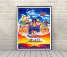 Aladdin Poster Vintage Disney Movie Poster on Sale