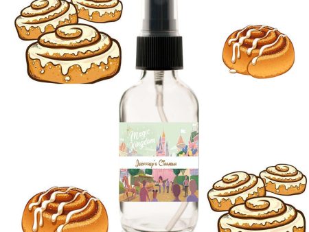 Jeoffrey s Cinnabun Fragrance 2 oz Spray Bottle Room Spray Body Spray Disney Fragrance Summer Scent Magic Kingdom scents Disney spray Discount