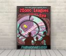 20,000 Leagues Under the Sea Poster Submarine Voyage Poster Tomorrowland Poster Vintage Disney Poster Fashion