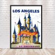 Cinderella Castle POSTER Los Angeles Cinderella Castle Magic Kingdom Poster Vintage Disney Poster (Sizes) 8x10, 11x14, 13x19, 16x20, 18x24 Online now