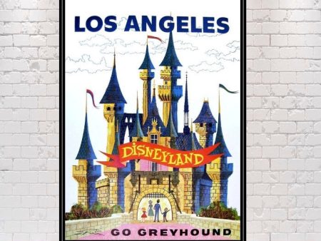 Cinderella Castle POSTER Los Angeles Cinderella Castle Magic Kingdom Poster Vintage Disney Poster (Sizes) 8x10, 11x14, 13x19, 16x20, 18x24 Online now