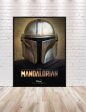 Mandalorian Poster Vintage Disney Poster Star Wars Poster Vintage Poster The Mandalorian Poster Bounty Hunter For Cheap