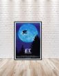 E.T. Poster Universal Studios Sizes 8x10, 11x14, 13x19, 16x20, 18x24 E.T. Ride Poster Classic movie poster Vintage Poster ET Ride Poster For Sale