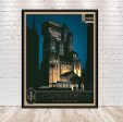 Tower of Terror Poster Disney Attraction Poster Vintage Disneyland Poster Twilight Zone Poster Hollywood Tower Hotel Disney World Posters Online Hot Sale