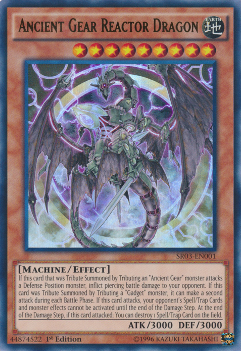 Ancient Gear Reactor Dragon [SR03-EN001] Ultra Rare Online Hot Sale