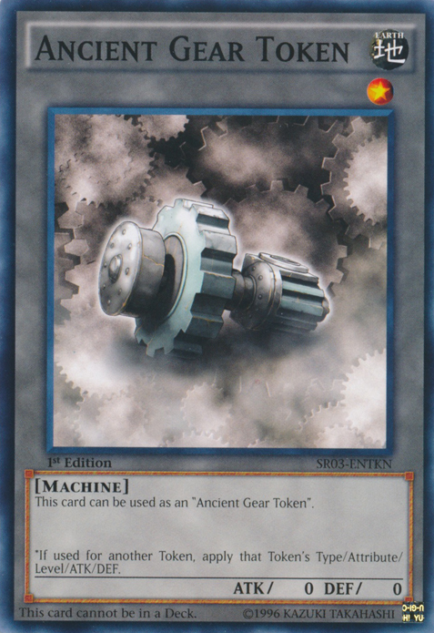 Ancient Gear Token [SR03-ENTKN] Common For Cheap