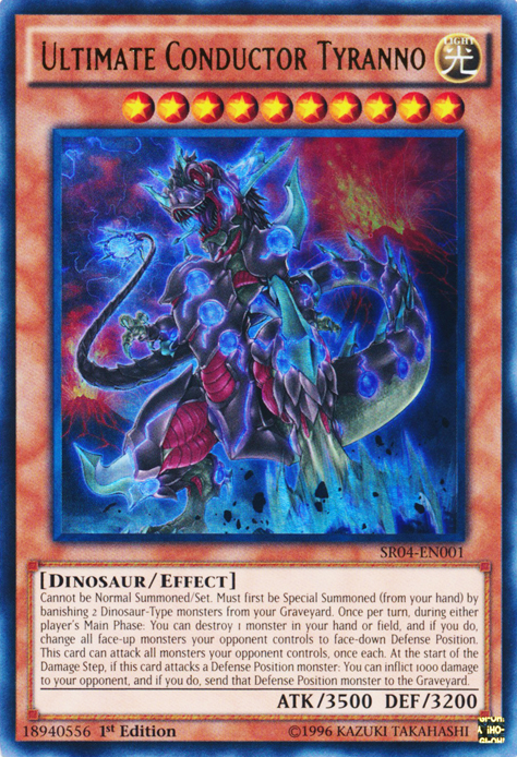 Ultimate Conductor Tyranno [SR04-EN001] Ultra Rare Online Hot Sale