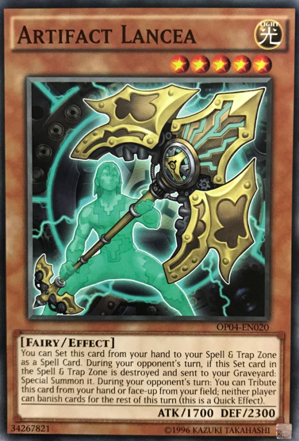 Artifact Lancea [OP04-EN020] Common Discount