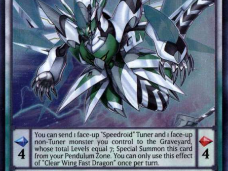 Clear Wing Fast Dragon [YA02-EN001] Ultra Rare on Sale