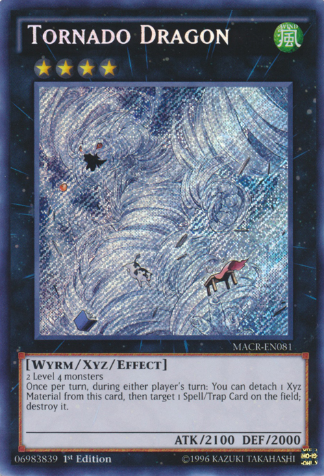 Tornado Dragon [MACR-EN081] Secret Rare Sale