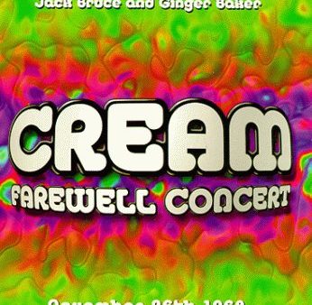 CREAM: FAREWELL CONCERT AT ROYAL ALBERT HALL (1968) [IMPORT] For Cheap