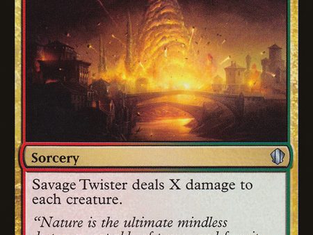 Savage Twister [Commander 2013] Sale