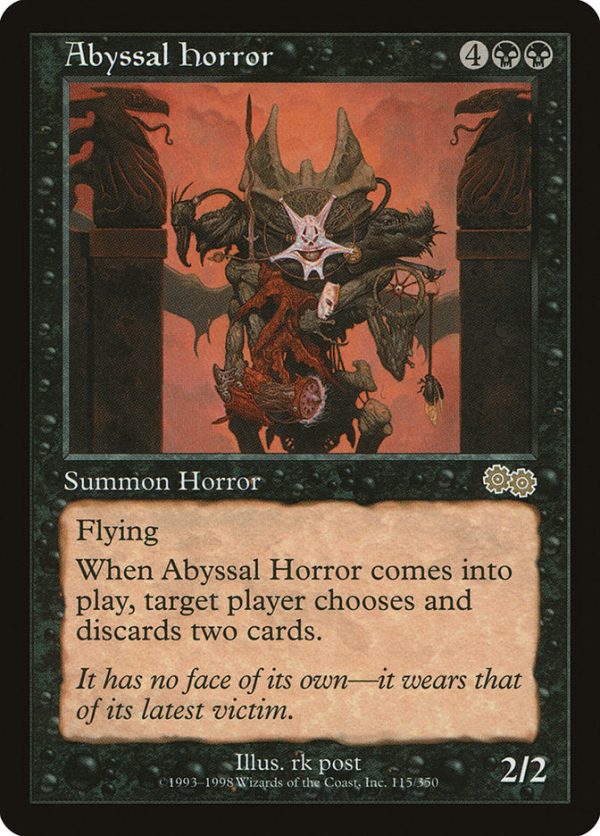 Abyssal Horror [Urza s Saga] Cheap