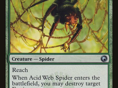 Acid Web Spider [Scars of Mirrodin] Discount