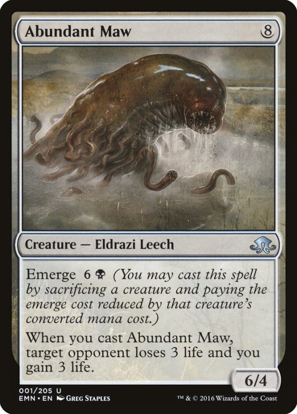 Abundant Maw [Eldritch Moon] Online now